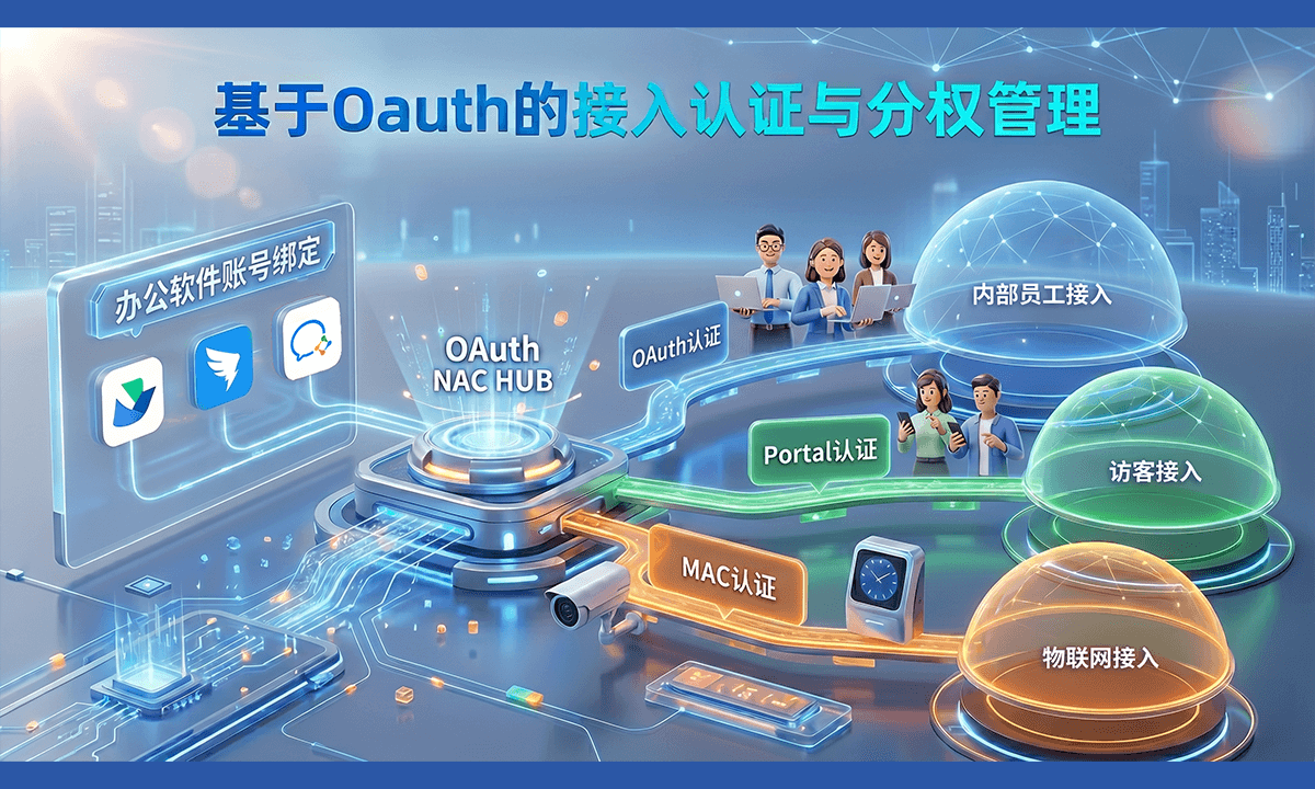 基于Oauth的接入认证，企业WiFi准入方案