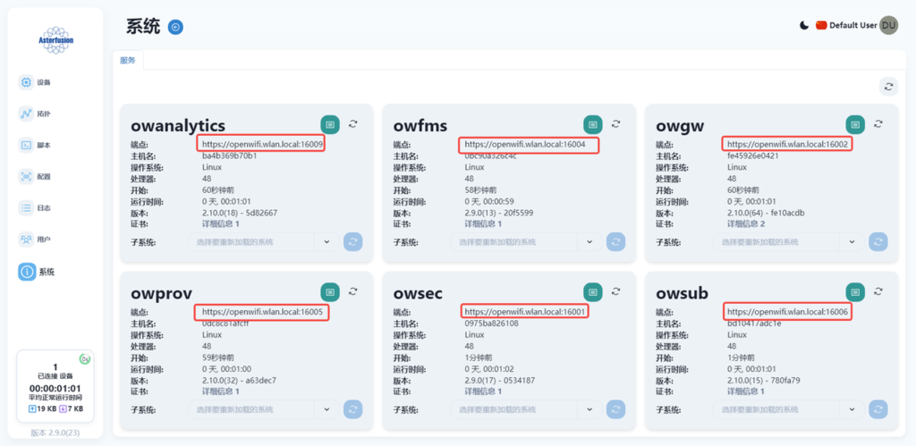 Microservices UI Preview